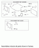 Toro 71283 (17-44HXLE) - 17-44HXLE Lawn Tractor, 2003 (230000001-230999999) Ricambi GASKET ASSEMBLY BRIGGS AND STRATTON 31F777-0123-E1