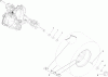 Toro 71283 (17-44HXLE) - 17-44HXLE Lawn Tractor, 2003 (230000001-230999999) Ricambi WHEEL AND TIRE COMPONENT ASSEMBLY