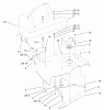 Toro 79161 - 44" Vac-Bagger, TimeCutter ZX Riding Mowers, 2004 (240000001-240999999) Ersatzteile 44 INCH DECK COMPONENT ASSEMBLY