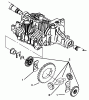 Toro 72046 (265-H) - 265-H Lawn and Garden Tractor, 1996 (6900001-6999999) Ricambi DIFFERENTIAL GEAR