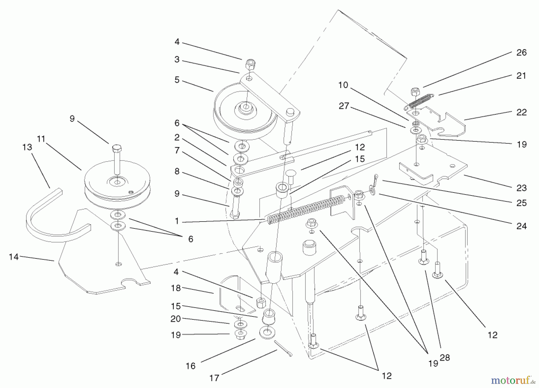  Toro Neu Accessories, Mower 79162 - Toro 44