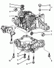 Toro 72046 (265-H) - 265-H Lawn and Garden Tractor, 1996 (6900001-6999999) Ricambi TRANSAXLE CASE
