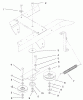 Toro 72051 (265-H) - 265-H Lawn and Garden Tractor, 2002 (220000001-220999999) Listas de piezas de repuesto y dibujos HYDRO DRIVE COMPONENTS ASSEMBLY