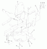 Toro 72051 (265-H) - 265-H Lawn and Garden Tractor, 2002 (220000001-220999999) Listas de piezas de repuesto y dibujos HYDROSTATIC TRANSMISSION ASSEMBLY