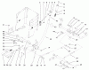Toro 72051 (265-H) - 265-H Lawn and Garden Tractor, 2002 (220000001-220999999) Listas de piezas de repuesto y dibujos LIFT LEVER ARM AND HOC ASSEMBLY