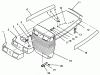 Toro 72101 (246-H) - 246-H Yard Tractor, 1993 (3900001-3999999) Ricambi HOOD ASSEMBLY
