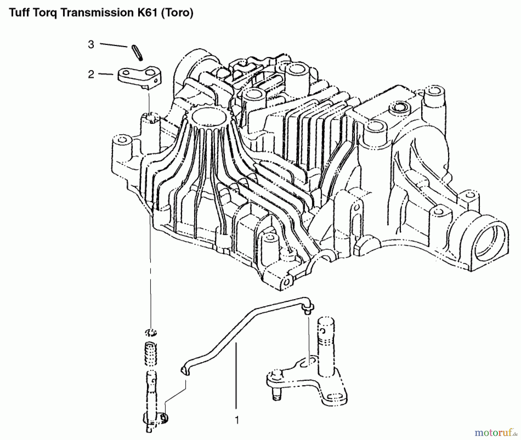  Toro Neu Mowers, Lawn & Garden Tractor Seite 1 72106 (270-H) - Toro 270-H Lawn and Garden Tractor, 1999 (9900001-9999999) BYPASS RETURN