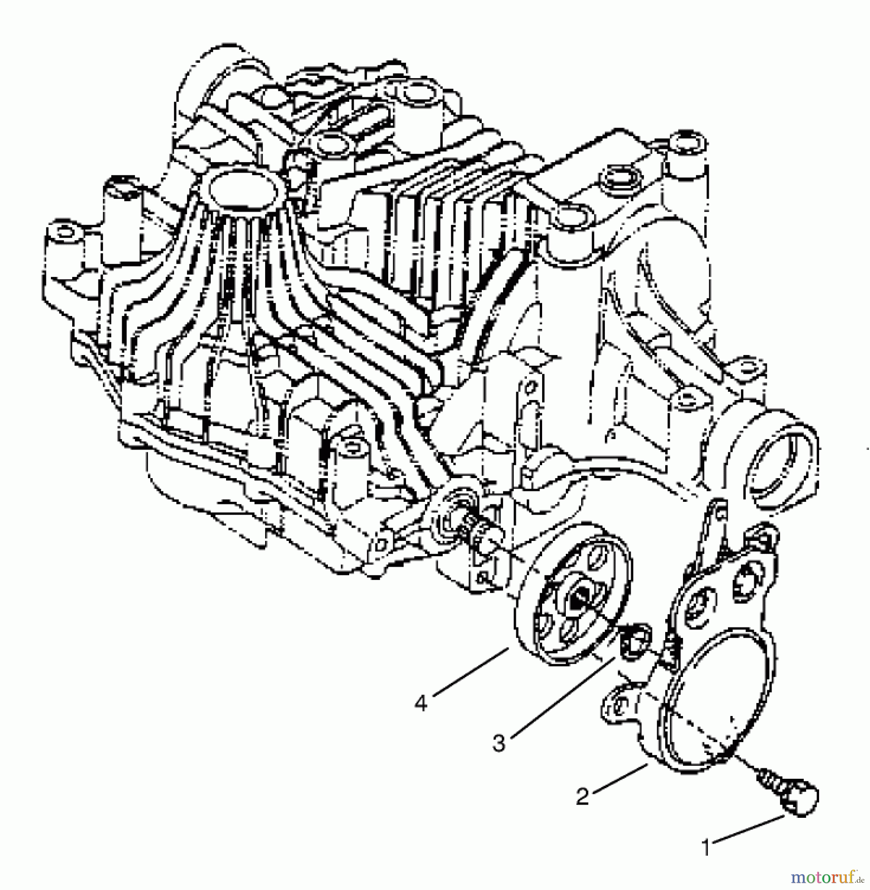  Toro Neu Mowers, Lawn & Garden Tractor Seite 1 72110 (270-H) - Toro 270-H Lawn and Garden Tractor, 1998 (8900600-8999999) BRAKE