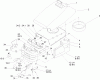 Toro 72202 (430) - 430 Garden Tractor, 2005 (250000001-250999999) Listas de piezas de repuesto y dibujos HOOD AND GRILL ASSEMBLY