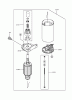 Toro 72202 (430) - 430 Garden Tractor, 2005 (250000001-250999999) Ricambi STARTER ASSEMBLY KAWASAKI FH580V-DS06