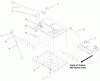 Toro 73363 (312-8) - 312-8 Garden Tractor, 1997 (7900001-7999999) Ricambi BATTERY ASSEMBLY