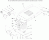 Toro 73363 (312-8) - 312-8 Garden Tractor, 1997 (7900001-7999999) Ricambi HOOD ASSEMBLY