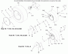 Toro 73363 (312-8) - 312-8 Garden Tractor, 1997 (7900001-7999999) Ricambi WHEEL ASSEMBLIES