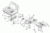 Toro 73380 (312-8) - 312-8 Garden Tractor, 1993 (3900001-3999999) Ricambi SEAT