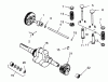 Toro 73400 (314-8) - 314-8 Garden Tractor, 1993 (3900001-3999999) Ricambi CAMSHAFT, CRANKSHAFT AND VALVES
