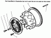 Toro 73422 (416-8) - 416-8 Garden Tractor, 1996 (6900001-6999999) Ricambi FLYWHEEL