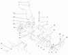 Toro 73422 (416-8) - 416-8 Garden Tractor, 1997 (7900001-7999999) Ricambi TRANSMISSION ASSEMBLY