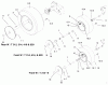Toro 73423 (416-H) - 416-H Garden Tractor, 1997 (7900001-7999999) Ricambi WHEEL ASSEMBLIES