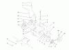 Toro 73441 (416-8) - 416-8 Garden Tractor, 1997 (7900001-7999999) Ricambi TRANSMISSION ASSEMBLY