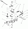 Toro 73470 (518xi) - 518xi Garden Tractor, 1998 (8900001-8999999) Listas de piezas de repuesto y dibujos GROUP 9-ENGINE CONTROLS (MODELS 73540 & 73541)