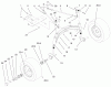 Toro 73540 (520xi) - 520xi Garden Tractor, 1998 (8900001-8999999) Listas de piezas de repuesto y dibujos TIE RODS, SPINDLE & FRONT AXLE ASSEMBLY