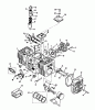 Toro 73501 (520-H) - 520-H Garden Tractor, 1993 (39000001-39999999) Ricambi ENGINE CYLINDER BLOCK