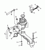 Toro 73501 (520-H) - 520-H Garden Tractor, 1993 (39000001-39999999) Ricambi INTAKE MANIFOLD