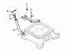 Toro 73501 (520-H) - 520-H Garden Tractor, 1993 (39000001-39999999) Ricambi OIL FILL TUBE AND BRACKET