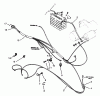 Toro 73502 (520-H) - 520-H Garden Tractor, 1996 (6900001-6999999) Ricambi ENGINE WIRE HARNESS