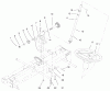 Toro 73502 (520-H) - 520-H Garden Tractor, 1997 (7900001-7999999) Ricambi STEERING SYSTEM