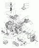 Toro 73520 (520-H) - 520-H Garden Tractor, 1995 (5900001-5900177) Ricambi ENGINE CYLINDER BLOCK