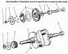 Toro 73521 (520-H) - 520-H Garden Tractor, 1997 (7900001-7999999) Listas de piezas de repuesto y dibujos CAM & CRANKSHAFTS
