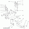 Toro 73521 (520-H) - 520-H Garden Tractor, 1997 (7900001-7999999) Listas de piezas de repuesto y dibujos HOODSTAND ELECTRICAL HOUSING & WIRE HARNESS