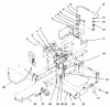 Toro 73521 (520-H) - 520-H Garden Tractor, 1997 (7900001-7999999) Listas de piezas de repuesto y dibujos HYDRAULIC LIFT SYSTEM #1