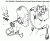 Toro 73521 (520-H) - 520-H Garden Tractor, 1997 (7900001-7999999) Ricambi IGNITION ELECTRONICS