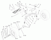Toro 73542 (520xi) - 520xi Garden Tractor, 2004 (240000001-240999999) Ricambi TIE ROD, SPINDLE AND FRONT AXLE ASSEMBLY
