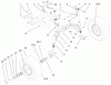 Toro 73560 (522xi) - 522xi Garden Tractor, 1998 (8900001-8999999) Ricambi TIE RODS, SPINDLE & FRONT AXLE ASSEMBLY