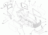 Toro 73561 (550) - 550 Garden Tractor, 2005 (250000001-250999999) Ricambi GRILL AND SIDE PANEL ASSEMBLY