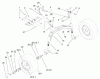 Toro 73561 (550) - 550 Garden Tractor, 2005 (250000001-250999999) Ricambi TIE ROD, SPINDLE AND FRONT AXLE ASSEMBLY