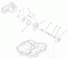 Toro 74570 (170-DH) - 170-DH Lawn Tractor, 2002 (220000001-220999999) Ricambi MOTOR SHAFT ASSEMBLY