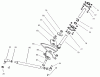 Toro 74590 (190-DH) - 190-DH Lawn Tractor, 2000 (200000001-200999999) Ricambi STEERING ASSEMBLY