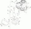 Toro 74592 (DH 220) - DH 220 Lawn Tractor, 2007 (270000652-270999999) Ricambi ENGINE ASSEMBLY