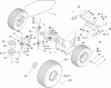 Toro 74592 (DH 220) - DH 220 Lawn Tractor, 2007 (270000652-270999999) Ricambi TRANSMISSION ASSEMBLY