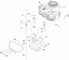 Toro 74592 (DH 220) - DH 220 Lawn Tractor, 2008 (280000529-280999999) Ricambi ENGINE ASSEMBLY