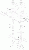 Toro 74593 (DH 220) - DH 220 Lawn Tractor, 2011 (311000401-311999999) Ricambi DECK, SPINDLE AND BLADE ASSEMBLY