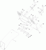 Toro 74593 (DH 220) - DH 220 Lawn Tractor, 2011 (311000401-311999999) Ricambi TUNNEL ASSEMBLY