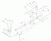 Toro 77106 (17-44H) - 17-44H Lawn Tractor, 2000 (200000001-200999999) Listas de piezas de repuesto y dibujos TRACTION & BRAKE COMPONENTS ASSEMBLY