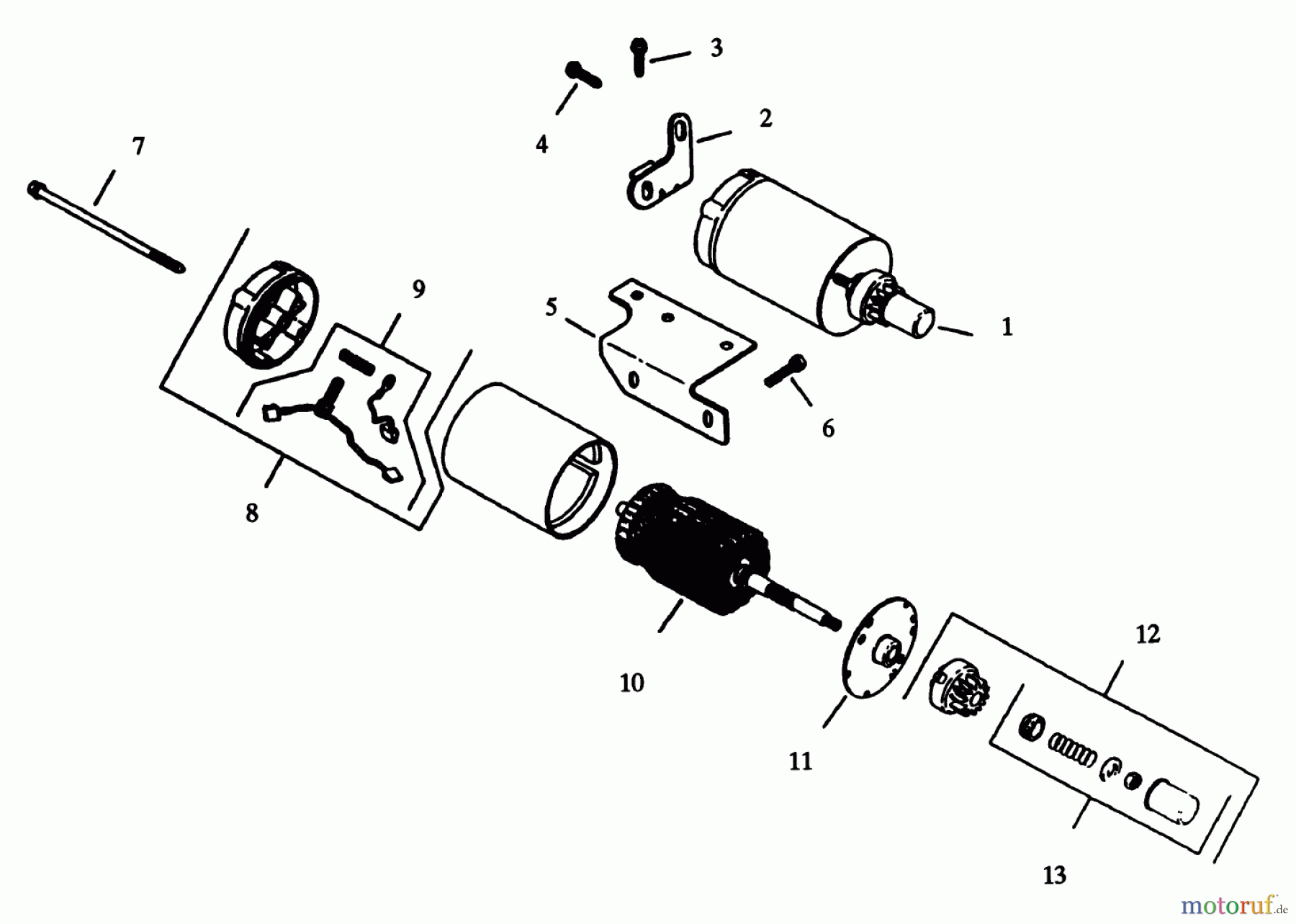  Toro Neu Mowers, Lawn & Garden Tractor Seite 2 R1-12K804 (312-8) - Toro 312-8 Garden Tractor, 1992 (2000001-2999999) KOHLER STARTER