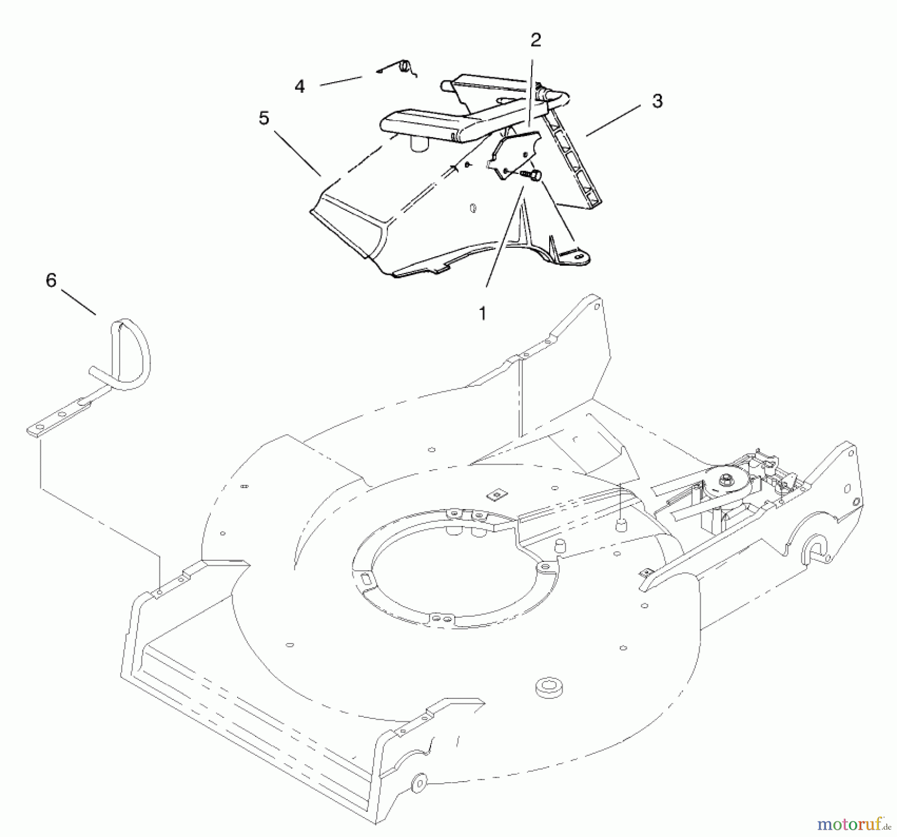 Toro Neu Accessories, Mower 98-9240 - Toro Proline Conversion Kit, GTS 200 BBC Engine HOUSING ASSEMBLY
