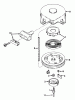 Toro 56044 - 25" Premium Rider Keylectric, 1981 (1000001-1999999) Ricambi REWIND STARTER NO. 590420